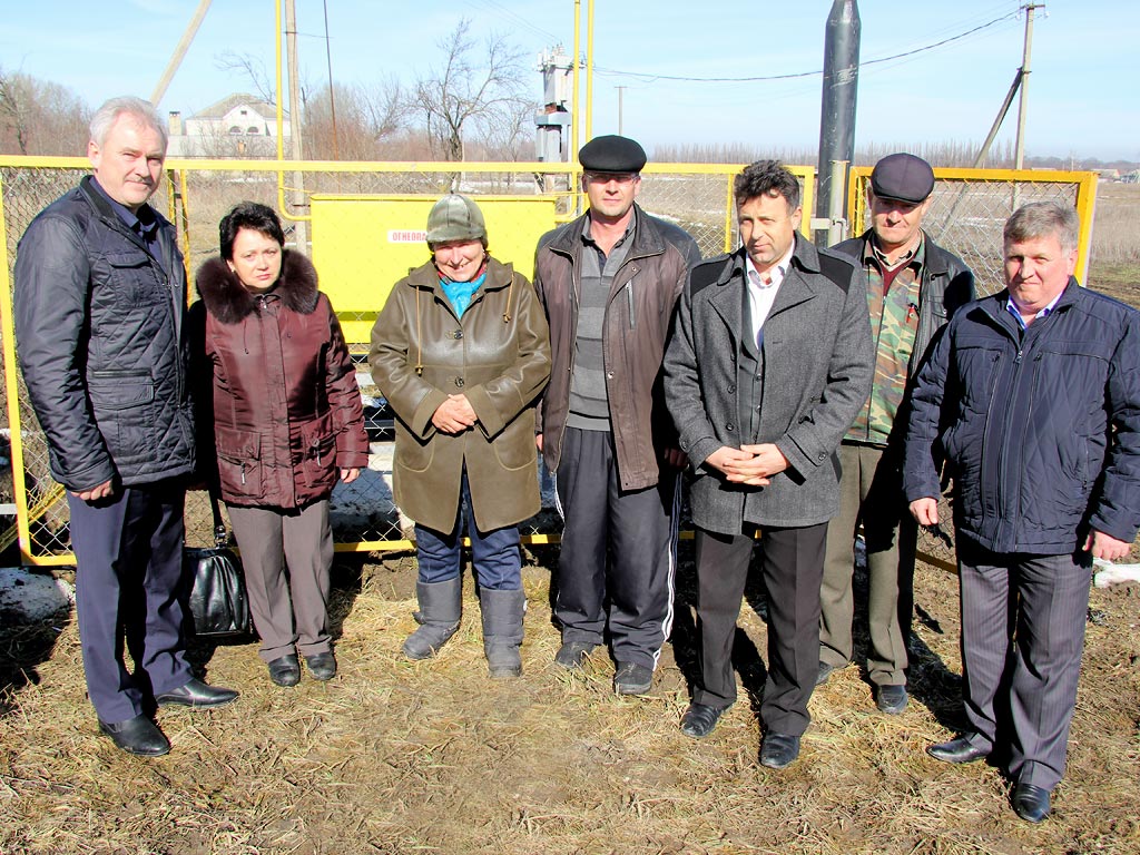 Газ пришел на окраину хутора